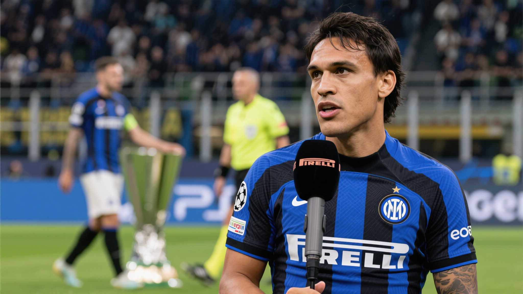 劳塔罗:未能展现国米精神,感激小因扎指导 劳塔罗:未能展现国米精神,感激小因扎指导