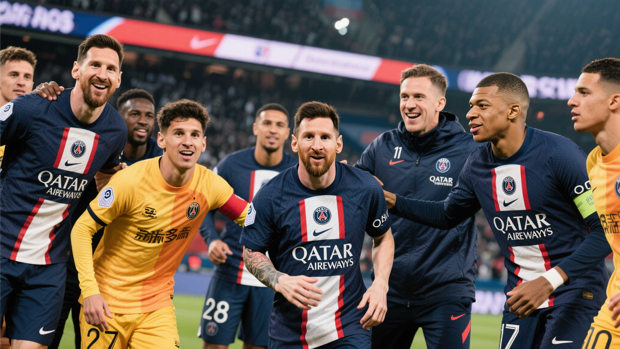 巴黎7星闪耀欧冠最佳阵容：登贝莱领衔，亚马尔入榜